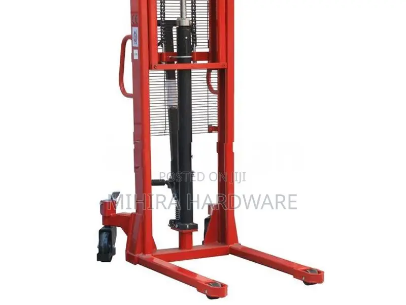 Pallet stacker truck 1 Ton max 2 meter lifting double chain