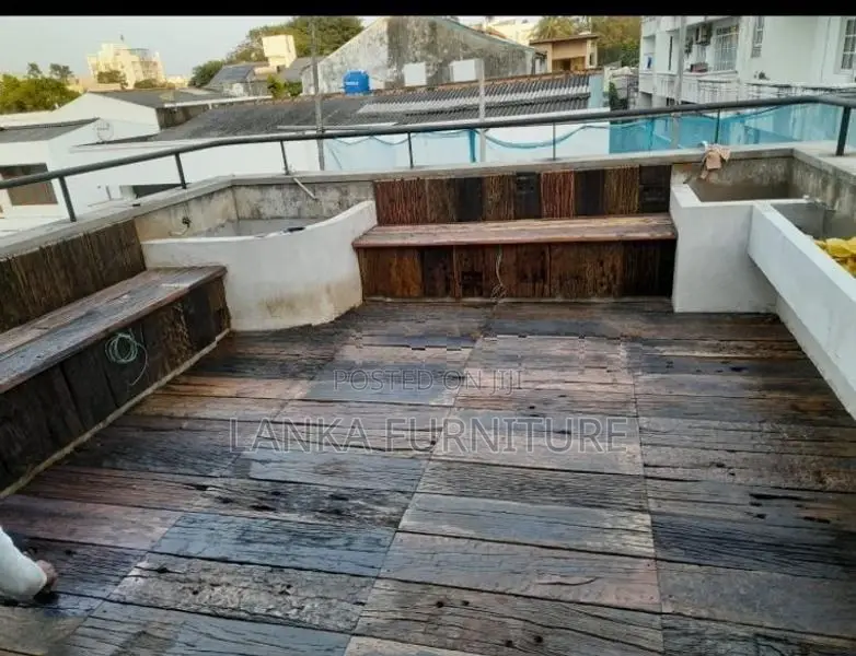 RAILWAY TIMBER RUSTIC DECKING