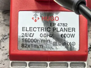 HUGO EP-4782 600 Watts Electric power planer machine
