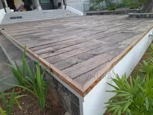 RAILWAY TIMBER RUSTIC DECKING