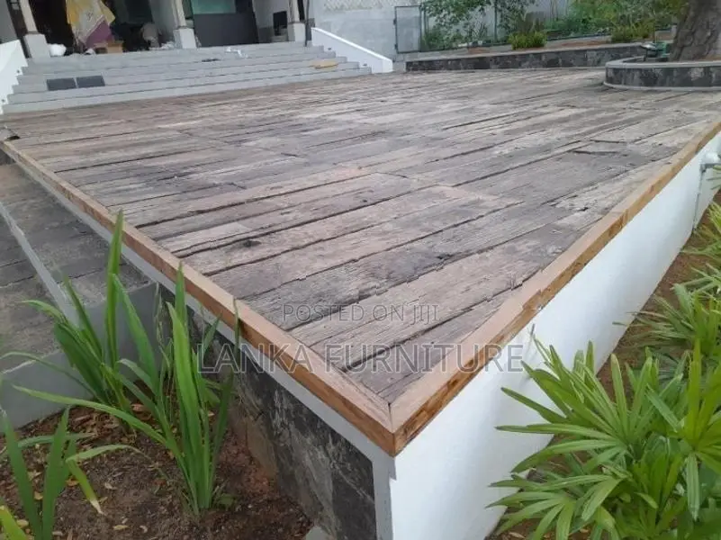 RAILWAY TIMBER RUSTIC DECKING