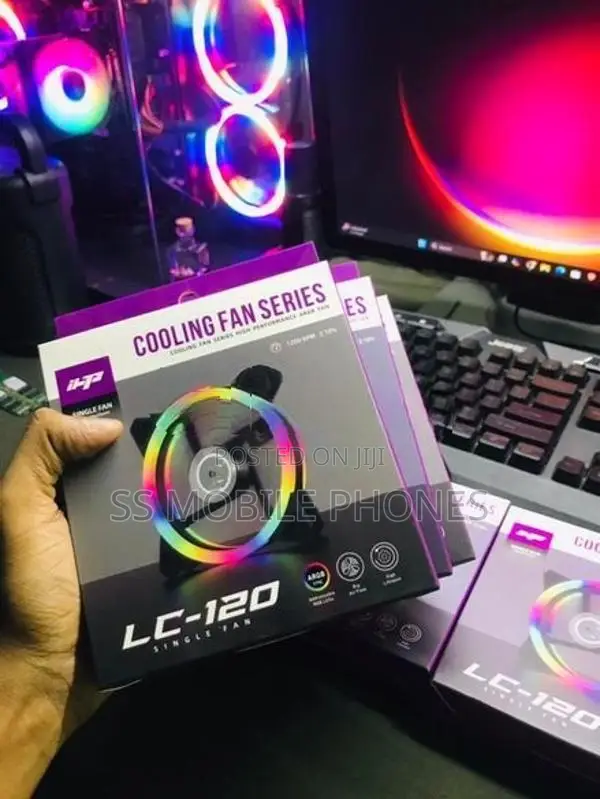 RGB Computer Cooling Fan LC 120