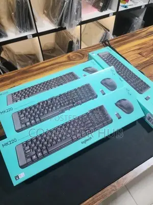 Logitech Brand New Keyboard & Mouse Combo MK220 #04