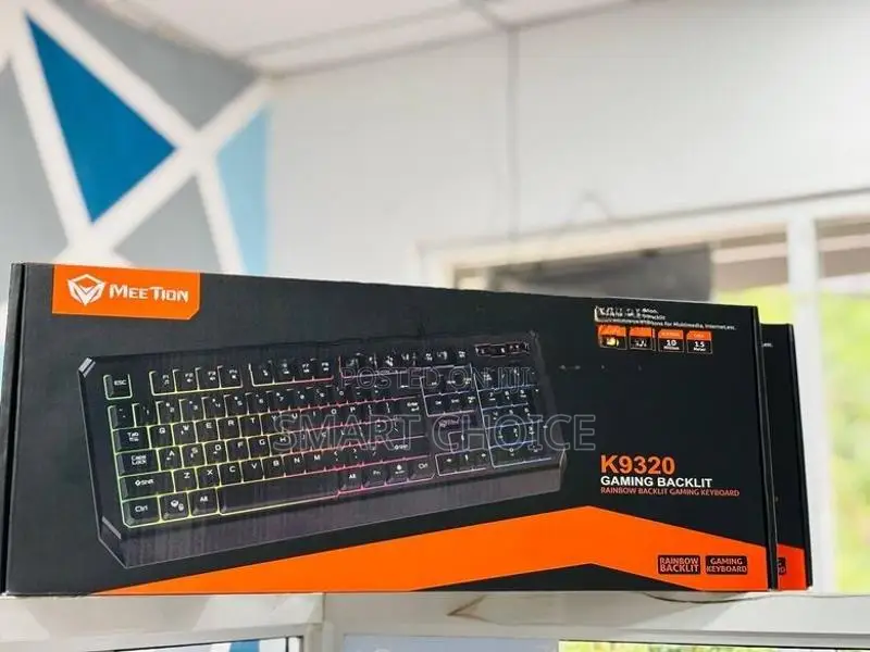 Meetion K9320 Rainbow Backlit Gaming Keyboard