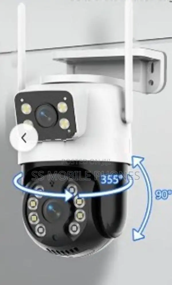 4MP HD Dual Screen AI Wifi Surveillance PTZ Camera