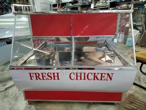 කුකුල් මස් සහ මාළු ශීතකරන. Chicken & Fish Display Coolers