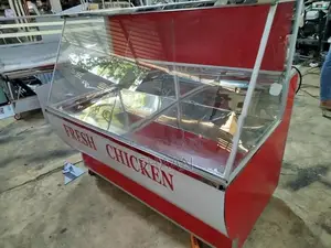 කුකුල් මස් සහ මාළු ශීතකරන. Chicken & Fish Display Coolers
