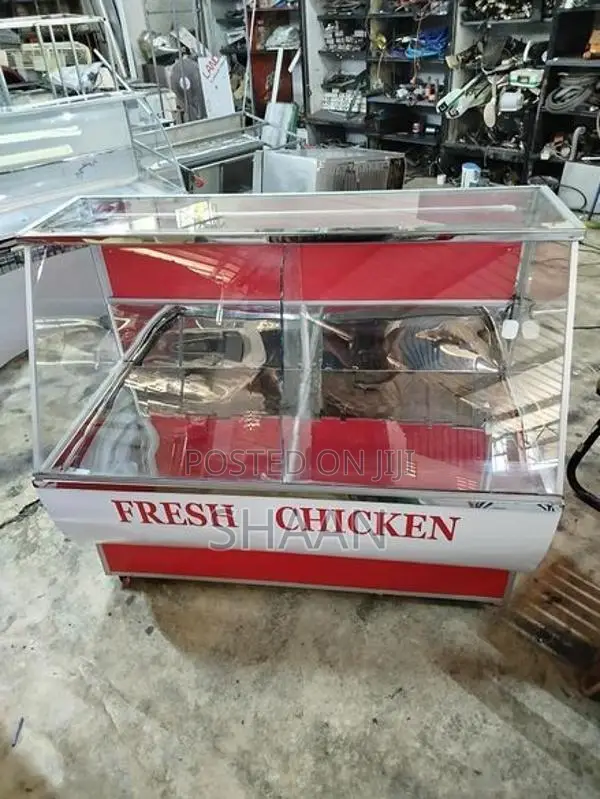 කුකුල් මස් සහ මාළු ශීතකරන. Chicken & Fish Display Coolers
