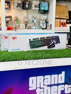 Gaming Keyboard And Mouse Combo RGB GTX 360