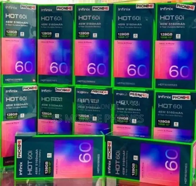 Infinix Hot 60i 8GB 256GB (Brand New)