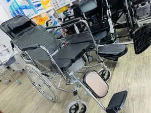 Full Option Commode Wheelchair reclining wheel chair