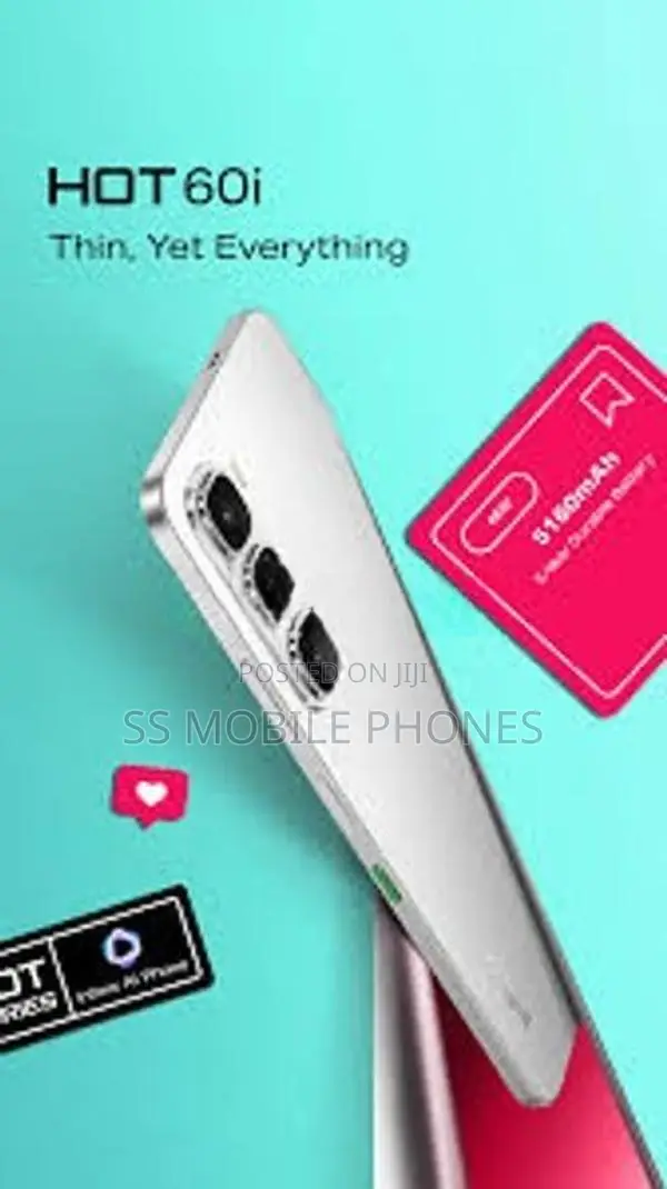 Infinix Hot 60i 8GB 256GB (Brand New)