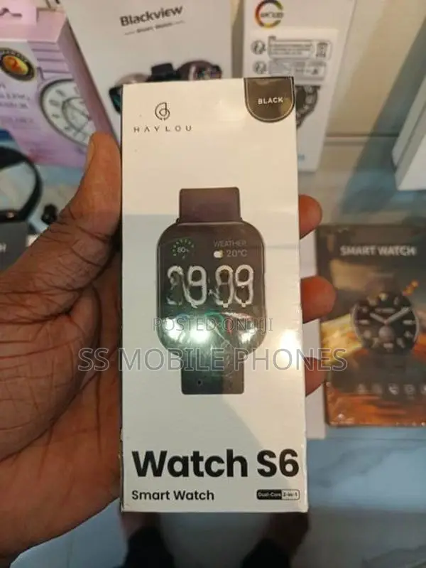 Haylou Watch S6 Smartwatch 2.01" Bluetooth Voice Callings