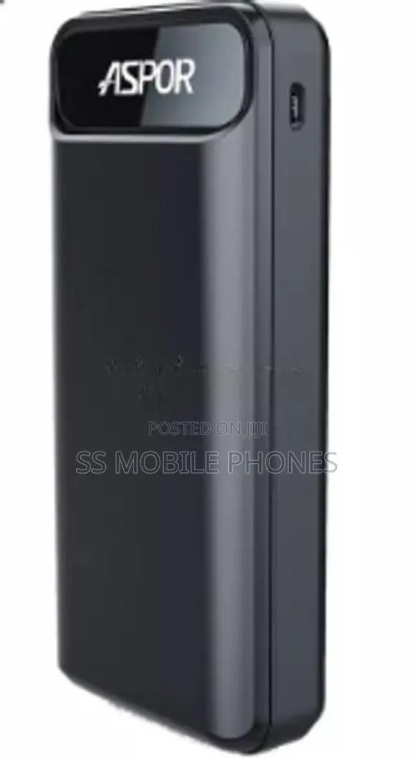 ASPOR A396 PD 20000mAh 22.5W Fast Charging Power Bank