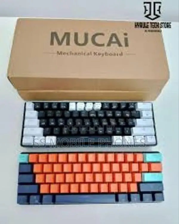 MUCAI MKA610 USB Mini Mechanical Gaming Wired Keyboard