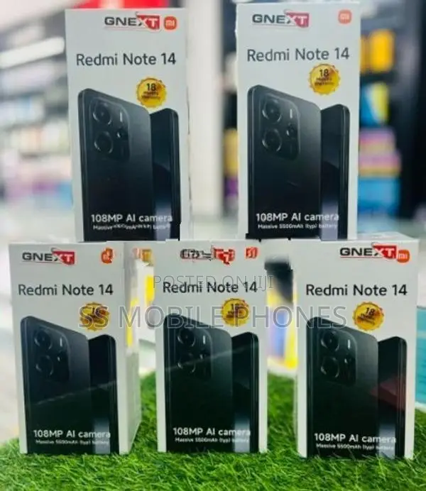 Xiaomi Redmi Note 14 8GB 256GB (Brand New)