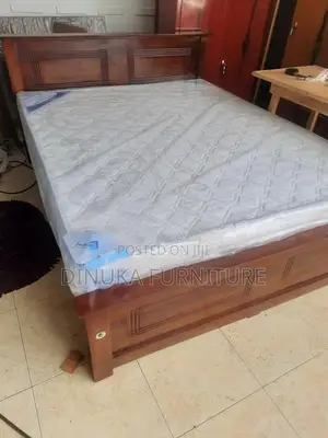 Teak Bed 6ft 5ft