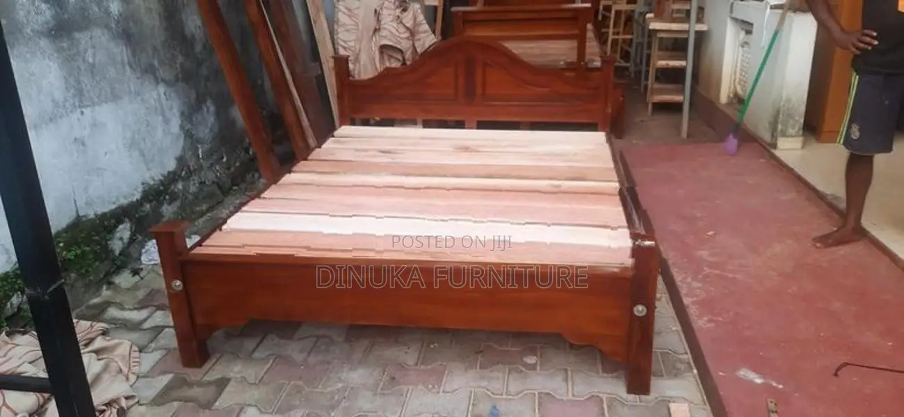 Teak Bed 6ft 5ft