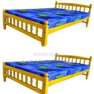 6x4 Size Actonia Double Bed and Layer Mattress