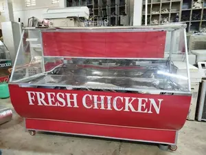 කුකුල් මස් සහ මාළු ශීතකරන. Chicken & Fish Display Coolers