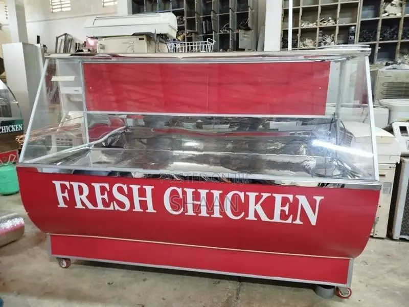 කුකුල් මස් සහ මාළු ශීතකරන. Chicken & Fish Display Coolers