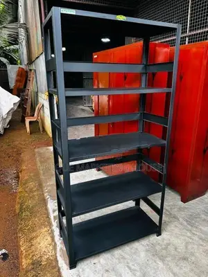New 6x3 Classic Steel Blk Open Rack