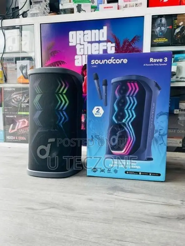 Anker Soundcore Rave 3 Karaoke Speaker Brand New