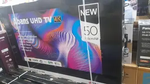 Abans 50" 4K Smart UHD Frameless TV