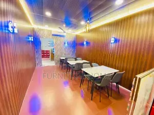 Restaurant Dining Tables with Cushion Chairs