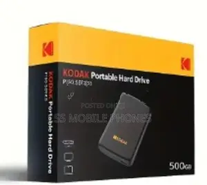 500GB KODAK P150 External Hard Drive