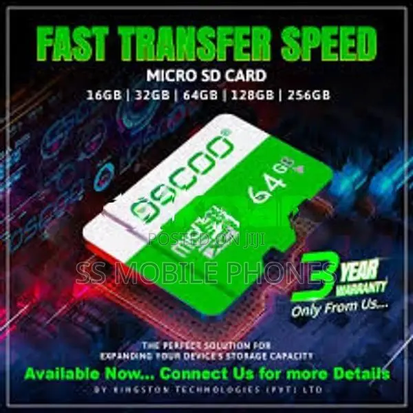 OSCOO 64GB Micro SD Card