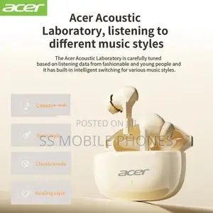 Acer OHR504 Bluetooth 5.4 Earbuds Immersive Audio