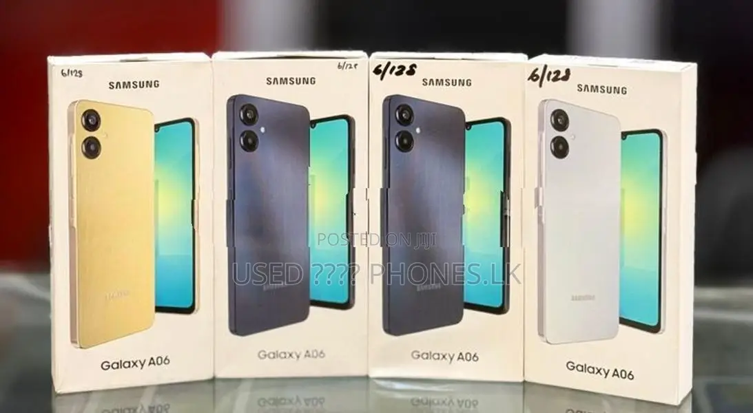 Samsung Galaxy A06 6GB Ram - 128GB (New)