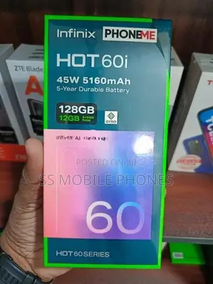 Infinix Hot 60i 6GB 128GB (Brand New)