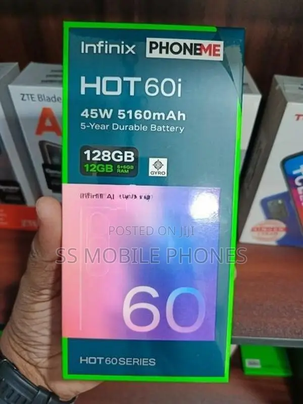 Infinix Hot 60i 6GB 128GB (Brand New)