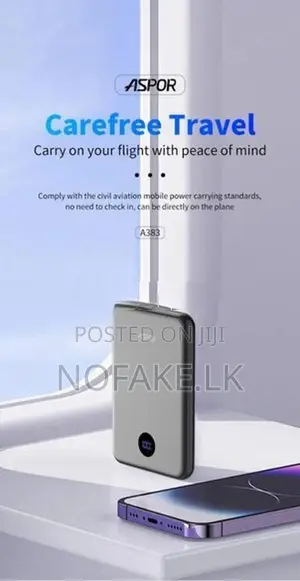 ASPOR 20W & 15W 10000Mah Wireless Charging Magnetic Power Bank
