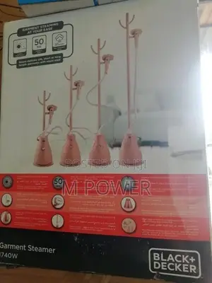 Black + Decker Pole Garment Steamer (GST1620-B5)