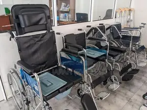 Full Option Commode Wheelchair