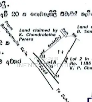 (AFA435) 12.15 P LAND For Sale Lake Dr Road Subuthe pura Battaramulla.