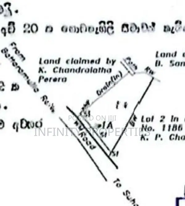 (AFA436) 12.15 P LAND For Sale Lake Dr Road Subuthe pura Battaramulla.