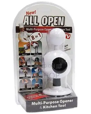 All Open - Multi Purpose 8 In 1 Kitchen Opener