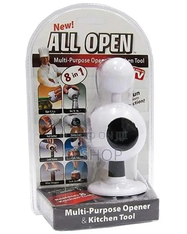 All Open - Multi Purpose 8 In 1 Kitchen Opener