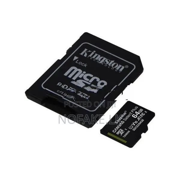 Micro SD XC 64GB Canvas Select Plus100MBs Memory Card Chip