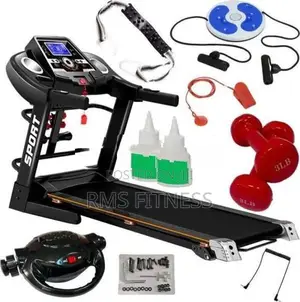 Brand New Treadmill with Vibration Belt and Twister/ Dumbbells- 24