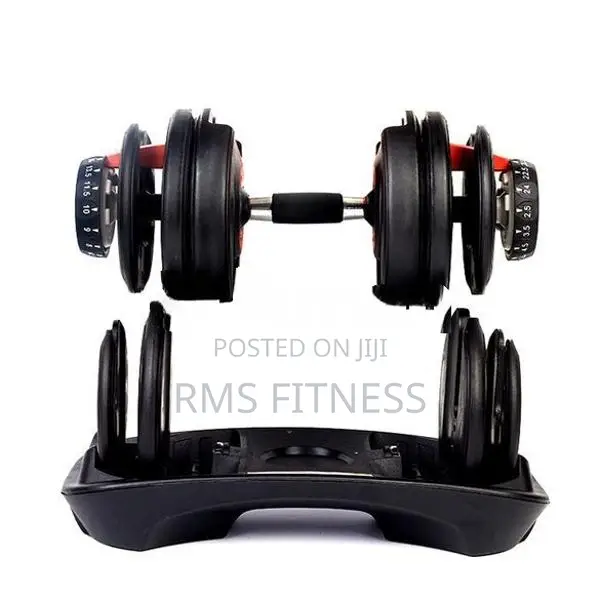 Brand New Adjustable Dumbbell 24kg /Weight set- A20