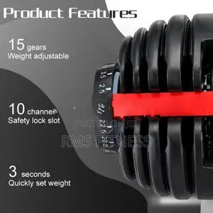 Brand New Adjustable Dumbbell 24kg /Weight set- A20