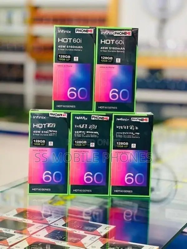 Infinix Hot 60i 6GB 128GB (Brand New)