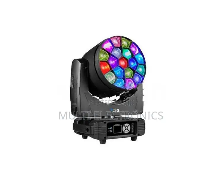Vltg 1920-B Eye Zoom Moving Head Light (Pair With Flight Case)