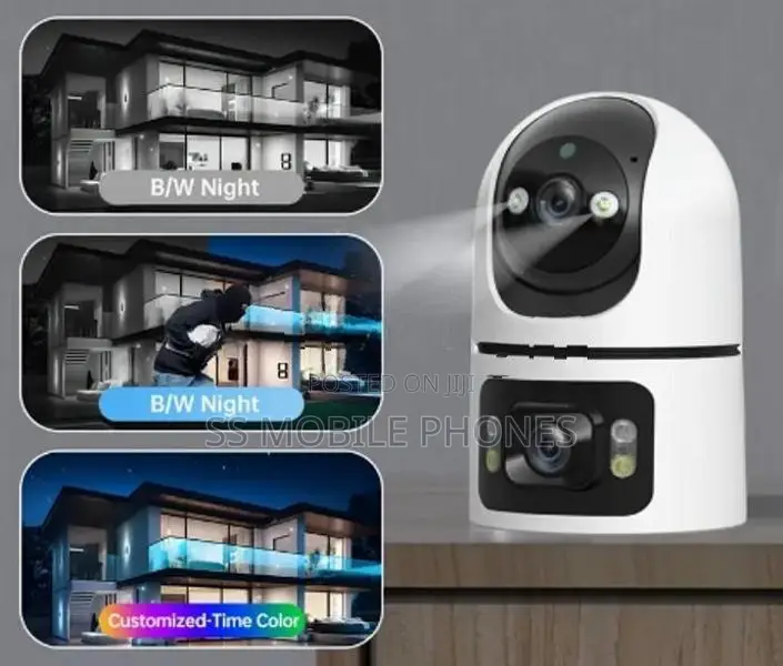 4MP HD Dual Screen AI Wifi PTZ Camera