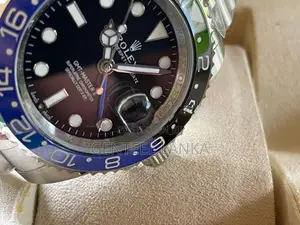 Rolex GMT-Master II Automatic Mens - Black Dial and a Jubilee Bracelet